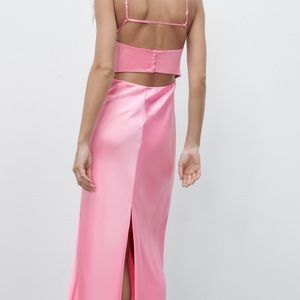 Pink Zara dress!